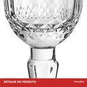 Ver imagem 7 de Jogo 6 Peças Taça de Cristal 200ml Transparente 20x5x5cm Vinho Água Espumante