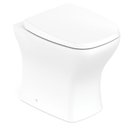 Ver imagem 3 de Kit 5 Vaso Sanitários Rimless com Assento Pp Softclose Vip Celite