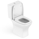 Ver imagem 4 de Kit 2 Vaso Sanitários Rimless com Caixa Acoplada Smart Clean® Harpic e Assento Soft Close Vip Celite