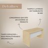 Escrivaninha Mesa Escritório Diretor em Tamburato com 2 Gavetas - 15