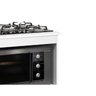 Balcao / Gabinete p/ cooktop 05 bocas e p/ Forno Bur. Branco PASSE BEM - 3