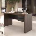 Ver imagem 1 de Escrivaninha Mesa Escritório Diretor em Tamburato com 2 Gavetas