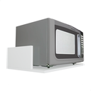 Ver imagem 1 de Suporte Para Forno Microondas Elétrico Nicho Mdf Branco