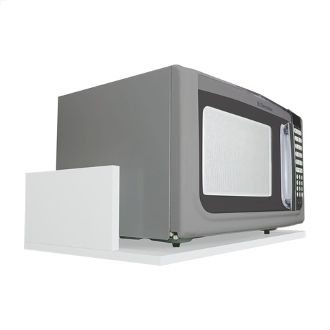 Suporte Para Forno Microondas Elétrico Nicho Mdf Branco