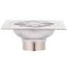 Ralo Aço Inox 10x10 Banheiro Lavabo Casa Jardim Quintal Anti Corrosao Resistente Seguro Higienico - 11