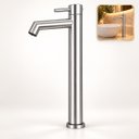 Ver imagem 1 de Torneira Texas Niquel Escovado Banheiro Lavabo Luxo Goldenx