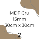 Ver imagem 6 de Chapa Madeira Prateleira MDF Crú 15mm 30x30cm