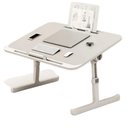 Ver imagem 2 de Mesa Notebook Portátil Ajustável Dobrável Cama Sofá Alumínio