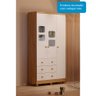 Guarda-Roupa Infantil 91cm 3 Portas 3 Gavetas com Janelas e Pés Mimo 100% MDF Espresso Móveis - 9