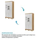 Ver imagem 6 de Guarda-Roupa Infantil 91cm 3 Portas 3 Gavetas com Janelas e Pés Mimo 100% MDF Espresso Móveis