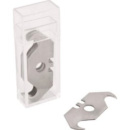 Lamina P/ Estilete Trapezoidal Corte Curvo C/ 10 Pç Cart - 2