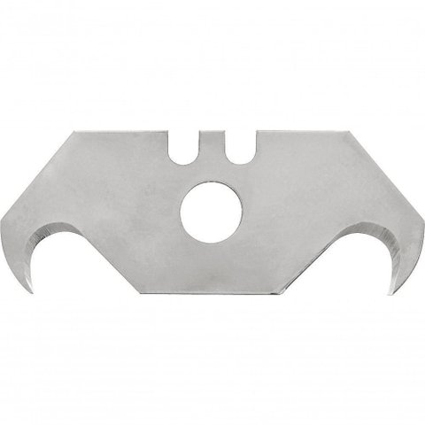 Lamina P/ Estilete Trapezoidal Corte Curvo C/ 10 Pç Cart