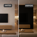 Ver imagem 6 de Kit 14 Painel Ripado Slim 20x3m Revestimento