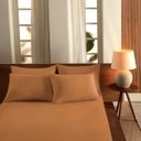 Ver imagem 1 de Lençol Avulso Casal de Malha Vivaldi Premium Sul Brasil:castanha