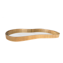 Ver imagem 3 de Bandeja com Borda em Madeira Nature Vidro - Off