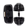 Dumbbell Halter Gallant Elite Pro 24kg Regulável com Base - 7