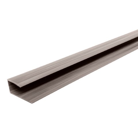 Acabamento Perfil "U" p/Forro PVC 3CMX3M Carvalho Berlin Marrom Bariri