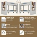 Ver imagem 7 de Quarto Juvenil Completo Zest com Beliche e Escrivaninha 2 Gavetas