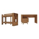 Ver imagem 2 de Quarto Juvenil Completo Zest com Beliche e Escrivaninha 2 Gavetas