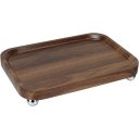 Ver imagem 2 de Kit 2 Bandeja Retangular Home&co Mdf Natural