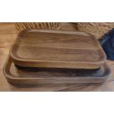 Ver imagem 6 de Kit 2 Bandeja Retangular Home&co Mdf Natural