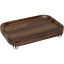 Ver imagem 3 de Kit 2 Bandeja Retangular Home&co Mdf Natural