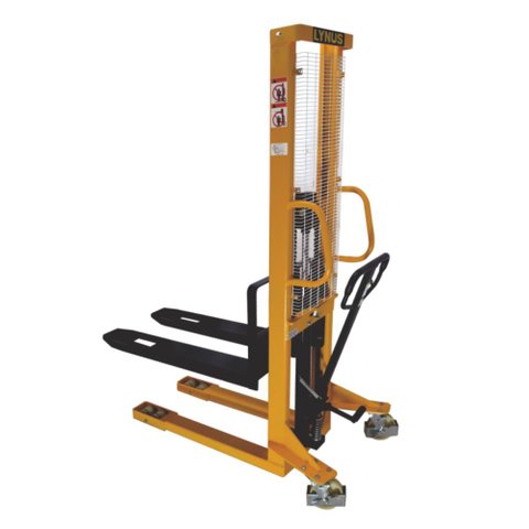 Empilhadeira Manual 1 Tonelada Elevação1,60m Haste 55cm Em-1000 Lynus