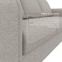 Ver imagem 4 de Poltrona em Linho Orquídea CabeCasa MadeiraOriginals