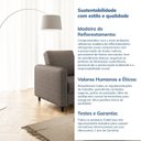 Ver imagem 6 de Poltrona em Linho Orquídea CabeCasa MadeiraOriginals