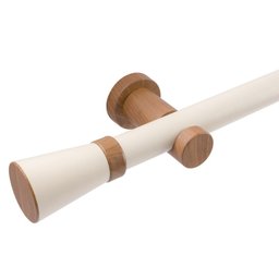 Kit Varão Completo Jade Prime 28mm 2 Metros com Emenda - Quarto ou Sala - 1