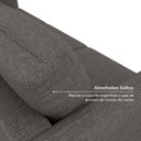 Ver imagem 4 de Sofá 3 Lugares em Linho Orquídea CabeCasa MadeiraOriginals