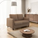 Ver imagem 2 de Sofá 2 Lugares em Linho Orquídea CabeCasa MadeiraOriginals