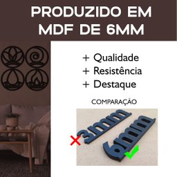 Aplique Decorativo De Parede Em Mdf 6mm Gato Na Lua - 5