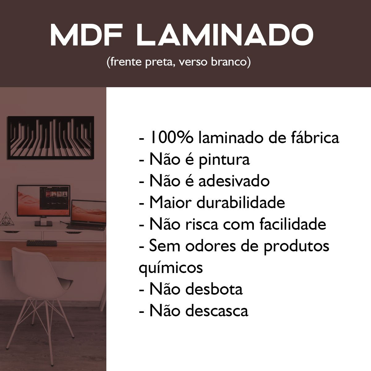 Aplique Decorativo De Parede Em Mdf 6mm Gato Na Lua - 6