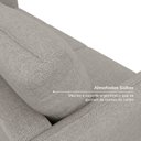 Ver imagem 4 de Sofá 2 Lugares em Linho Orquídea CabeCasa MadeiraOriginals