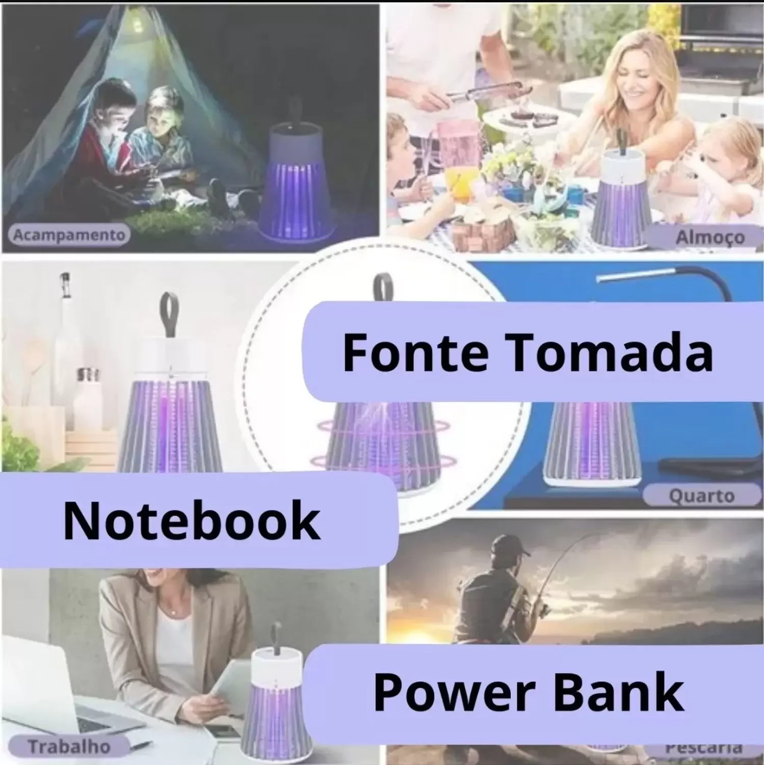 Ver imagem 6 de Luminária Mata-pernilongos da Dengue