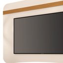 Ver imagem 5 de Painel TV 80 pol 200cm Arven e Rack Sala Yang Off White/Cinamomo H01 - Mpozenato