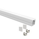 Ver imagem 2 de Perfil de Sobrepor Taschibra para Fita de Led Apex 24 com 1,5 Metros Branco