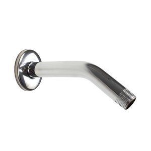 Cano Braço Suporte de Parede Redondo em Metal para Duchas de 1/2