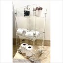 Ver imagem 5 de Carrinho Auxiliar Multiuso Em Acrílico Premium C/ 3 Bandejas Centauri Acrílicos CAR-A-M1