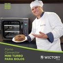 Ver imagem 2 de Forno de Convecção para Bolos 3 Assadeiras Modelo Wcvb-335 Mini Turbo Sem Vapor Wictory