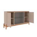 Ver imagem 6 de Kit Sala de Estar Ramos Off White/cedro