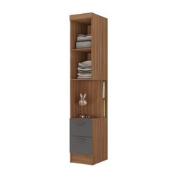 Escrivaninha com Armário 3 Portas 2 Gavetas Modulado Viena - 9