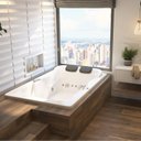 Ver imagem 3 de Banheira Casal de Hidromassagem Serenade Maggiore em Gel Coat Gran Luxo com Aquecedor Astra 180cm - - 220V