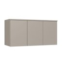 Ver imagem 1 de Módulo Aéreo para Quarto 3 Portas Elegance Cinza/Niquel