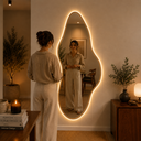 Ver imagem 2 de Espelho Culebra - Linha Metal - - Off-White - 200x100 - com LED