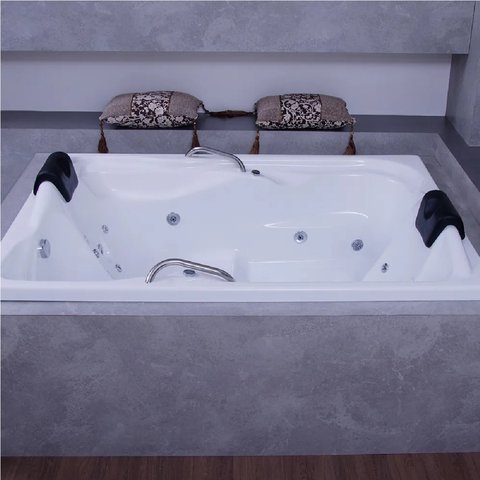 Banheira de Hidromassagem Nobile Maggiore Astra em Gel Coat Gran Luxo com Aquecedor 180 cm - Volume - 110V
