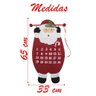 Calendário Natalino Papai Noel Contagem Regressiva Natal 65c - 2