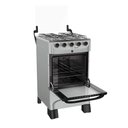 Ver imagem 2 de Fogão Mueller MFI4BB 4 Bocas Automático Mesa de Inox Forno 48,1L Bivolt