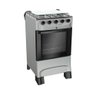 Fogão Mueller MFI4BB 4 Bocas Automático Mesa de Inox Forno 48,1L Bivolt - 1